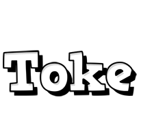 Toke snowing logo