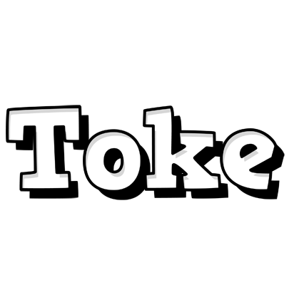 Toke snowing logo
