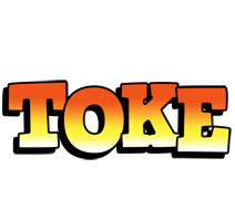 Toke sunset logo