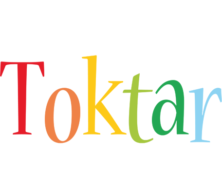 Toktar birthday logo