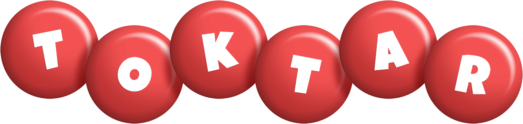 Toktar candy-red logo
