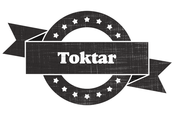 Toktar grunge logo