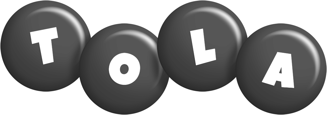 Tola candy-black logo