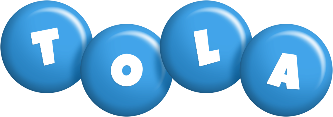 Tola candy-blue logo