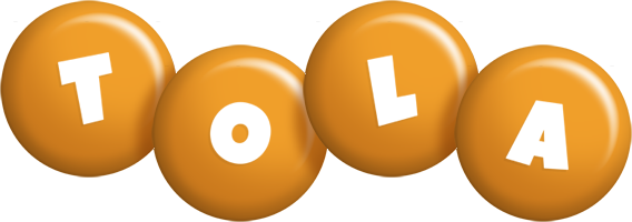 Tola candy-orange logo