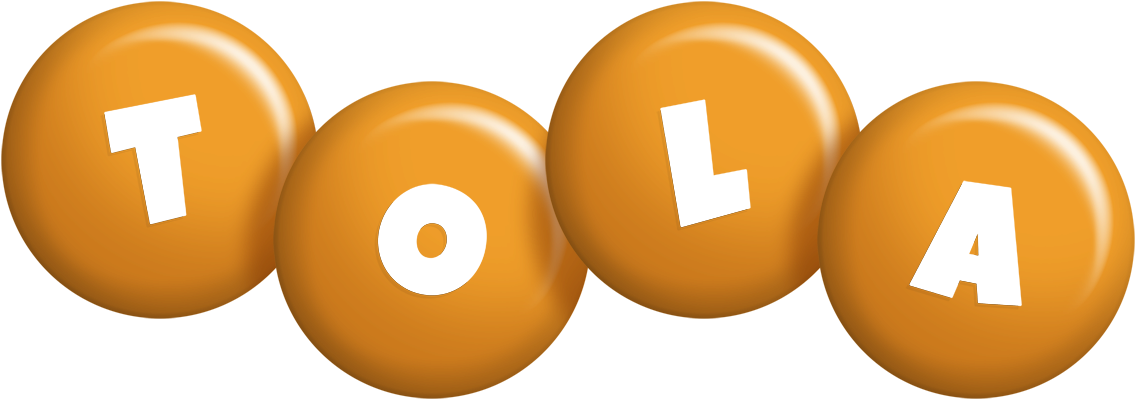 Tola candy-orange logo