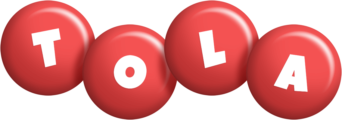 Tola candy-red logo