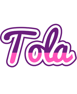 Tola cheerful logo
