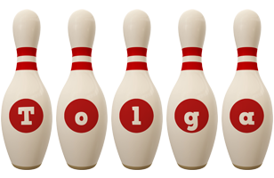 Tolga bowling-pin logo