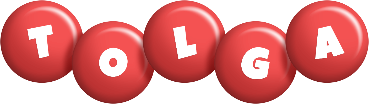 Tolga candy-red logo