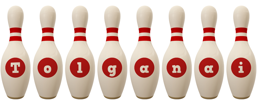 Tolganai bowling-pin logo