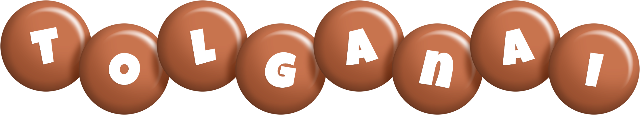 Tolganai candy-brown logo