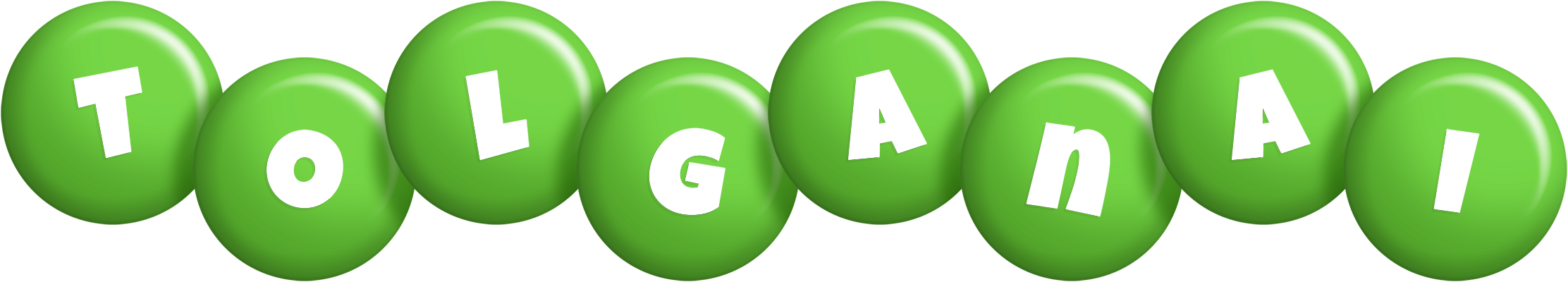 Tolganai candy-green logo