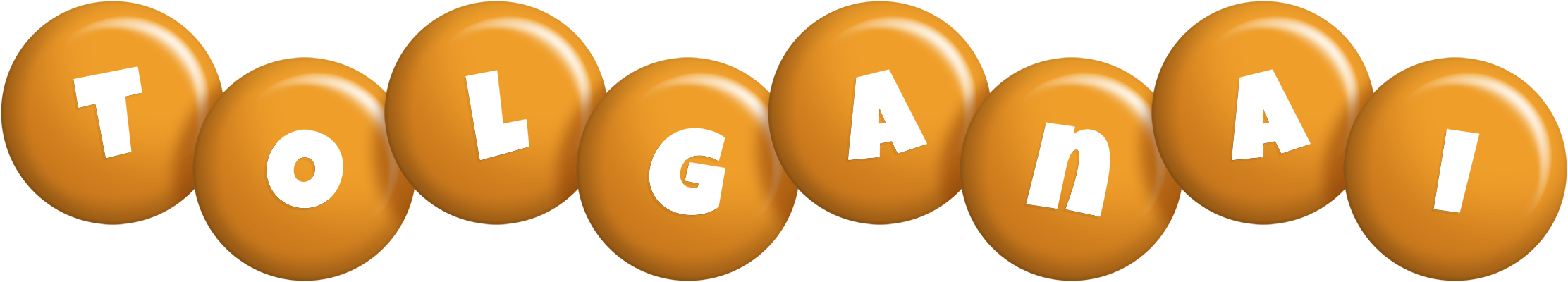 Tolganai candy-orange logo
