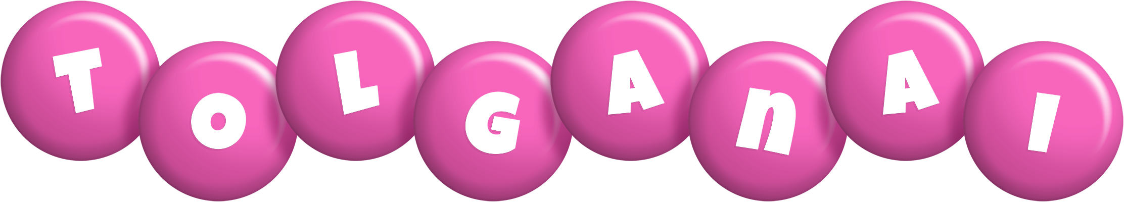 Tolganai candy-pink logo