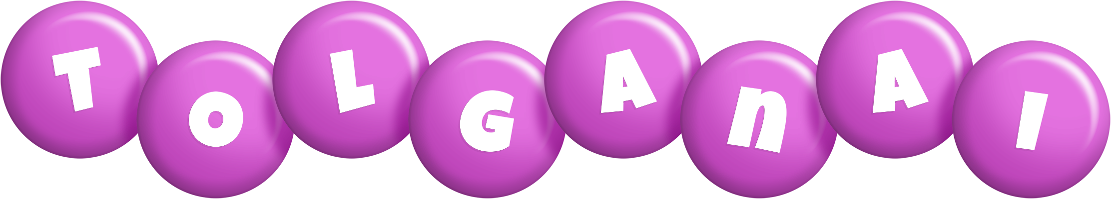 Tolganai candy-purple logo
