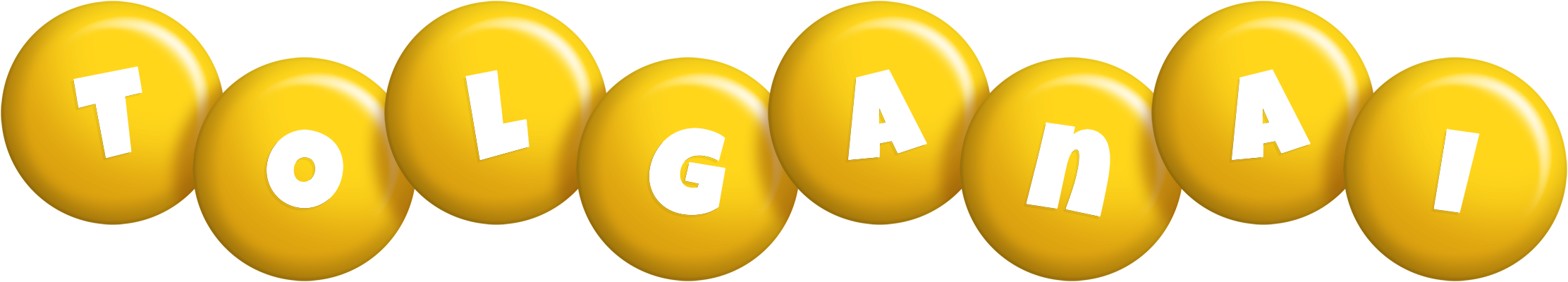 Tolganai candy-yellow logo