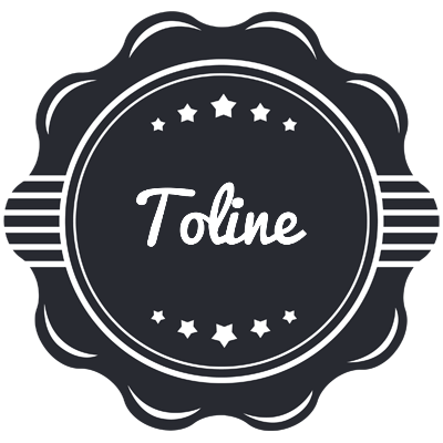 Toline badge logo