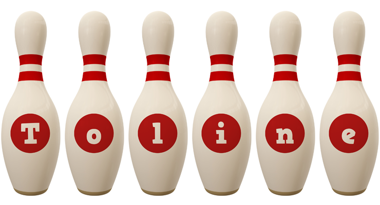 Toline bowling-pin logo
