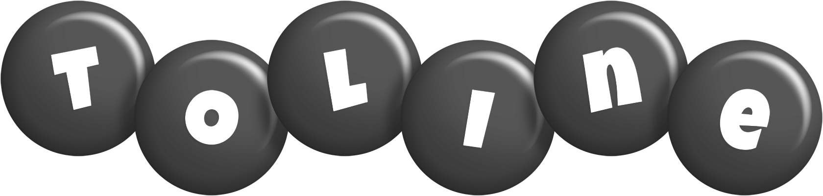 Toline candy-black logo