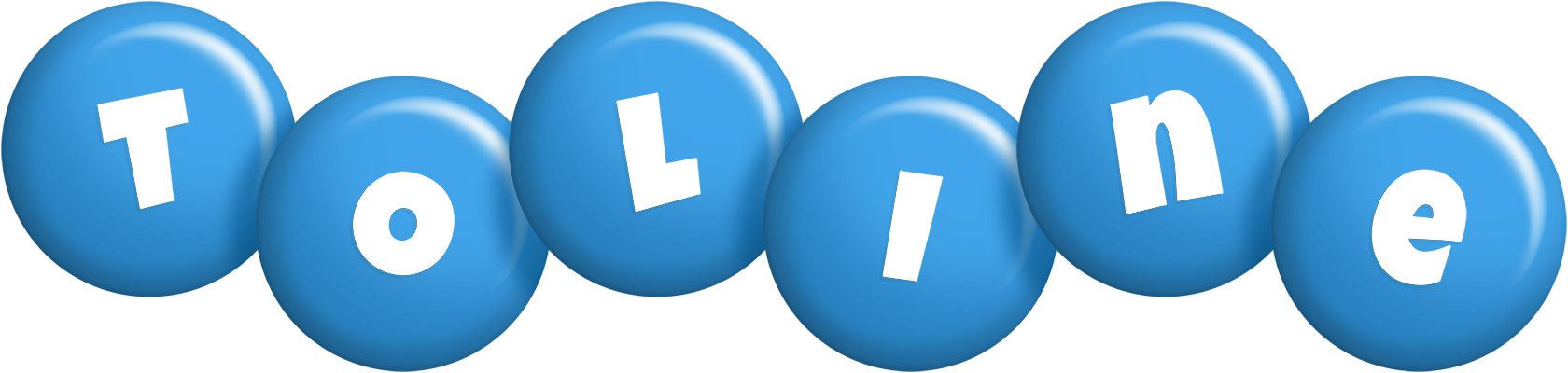 Toline candy-blue logo