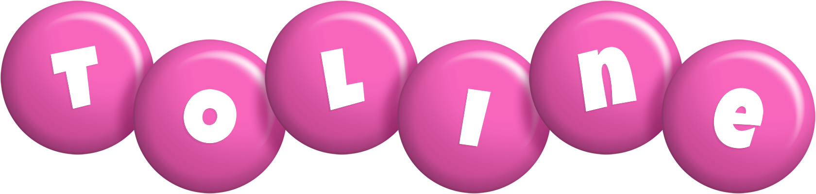 Toline candy-pink logo