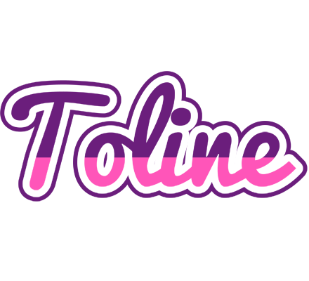 Toline cheerful logo