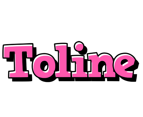 Toline girlish logo