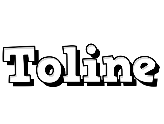 Toline snowing logo