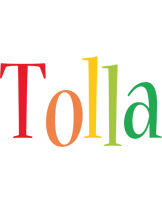 Tolla birthday logo