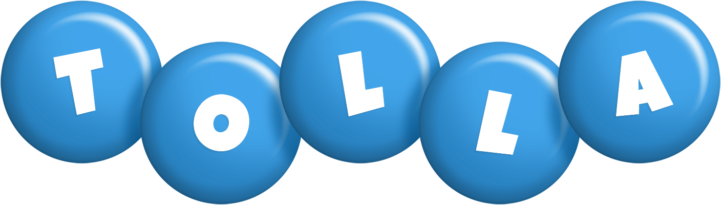 Tolla candy-blue logo