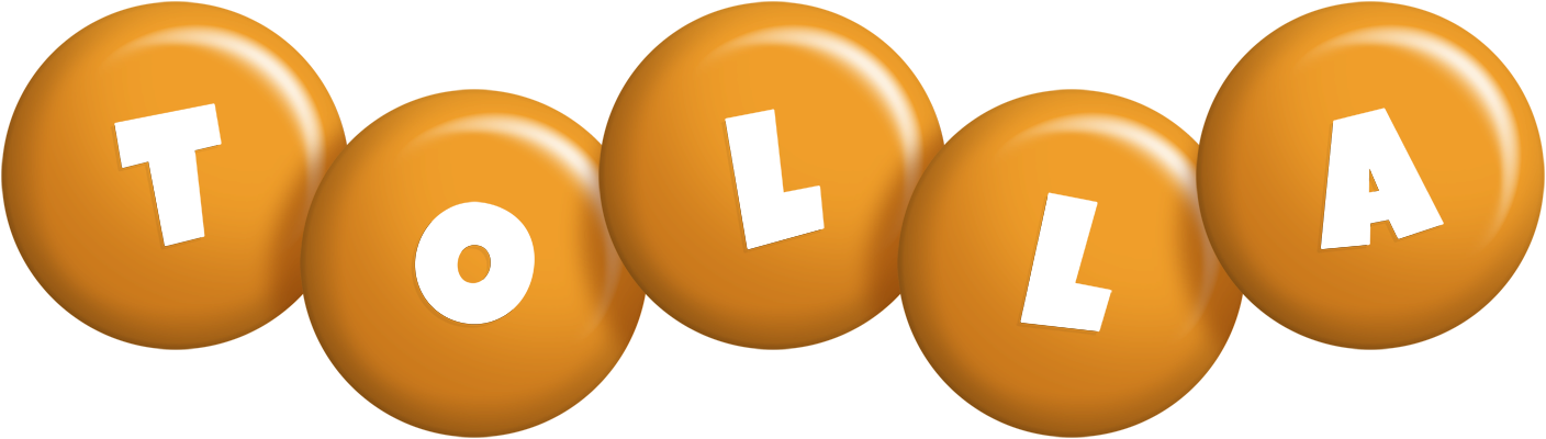 Tolla candy-orange logo