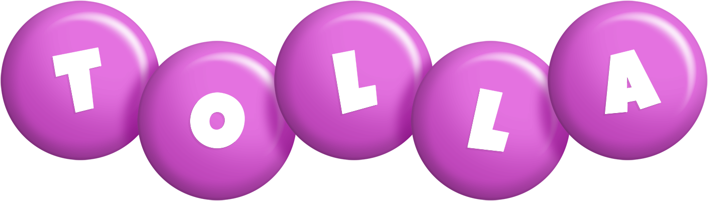 Tolla candy-purple logo