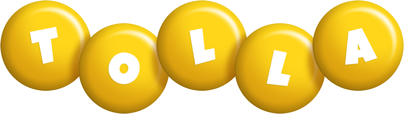 Tolla candy-yellow logo