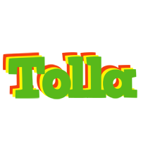 Tolla crocodile logo