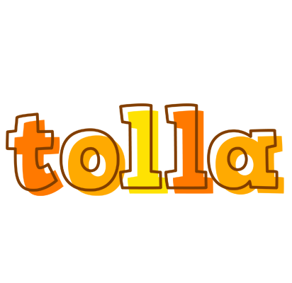 Tolla desert logo