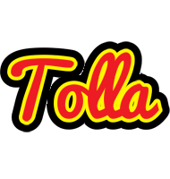 Tolla fireman logo