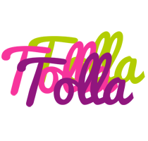 Tolla flowers logo