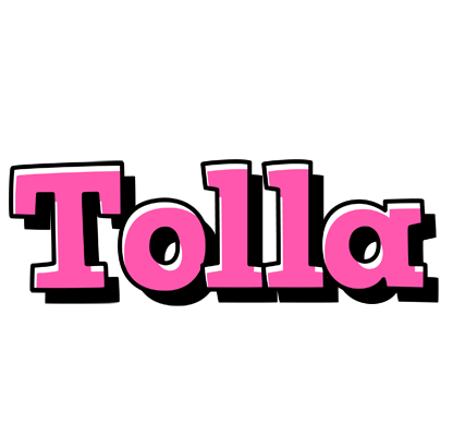 Tolla girlish logo