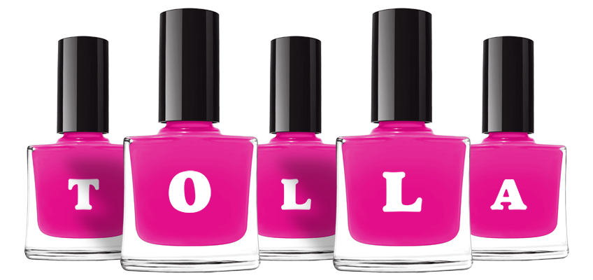 Tolla nails logo