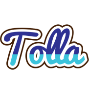 Tolla raining logo