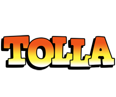 Tolla sunset logo