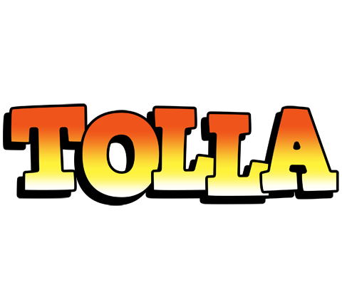 Tolla sunset logo