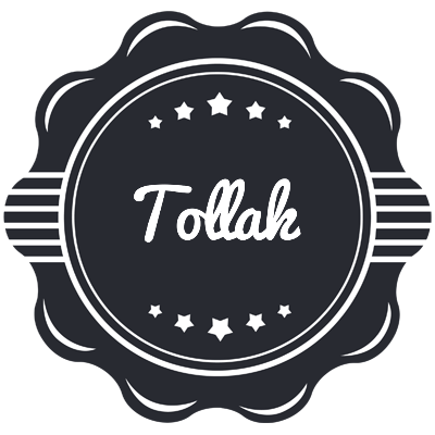 Tollak badge logo