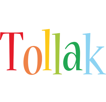 Tollak birthday logo