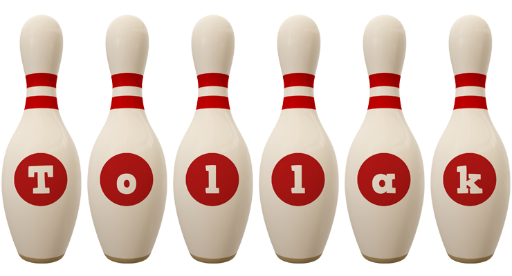 Tollak bowling-pin logo