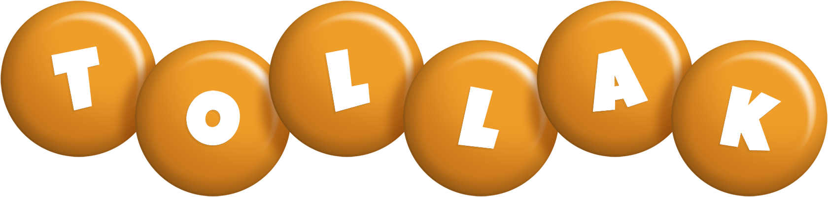 Tollak candy-orange logo
