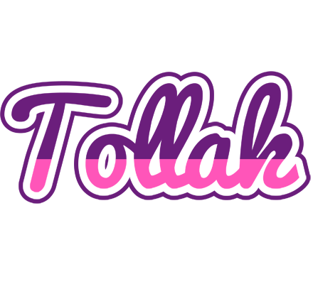Tollak cheerful logo