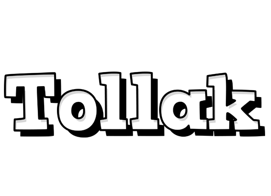 Tollak snowing logo