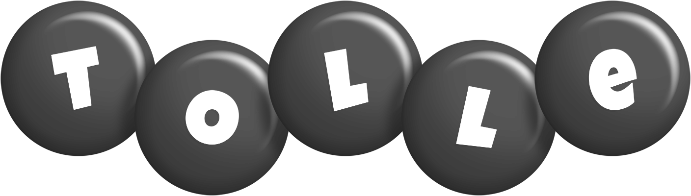 Tolle candy-black logo